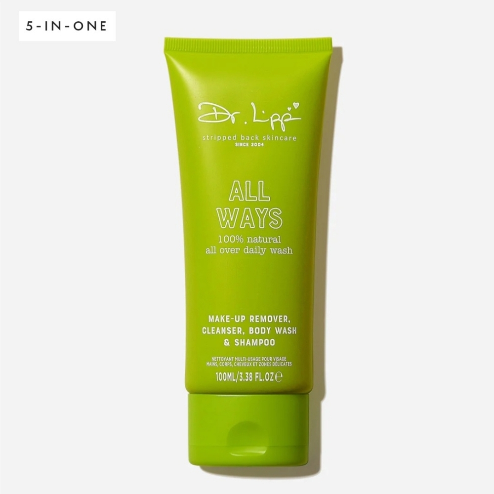 Dr. Lipp All Ways 100% Natural All Over Daily Wash 5 in 1 NIB